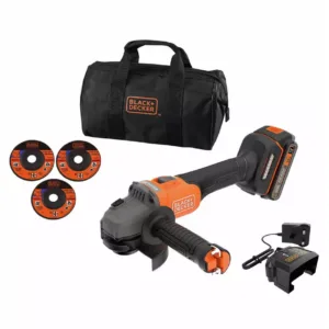 Black+Decker Brushless Grinder with Accessories