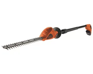 Black + Decker 43cm Cordless Pole Hedge Trimmer - 18V