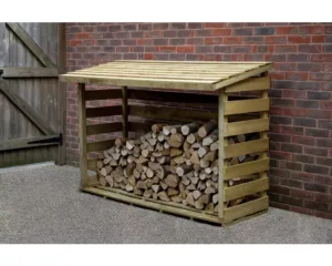 Forest Large Pent Log Store