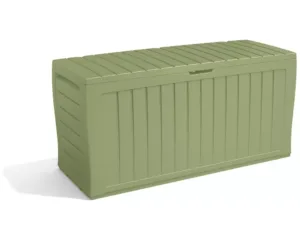 Keter Marvel+ 270L Outdoor Garden Storage Box - Sage