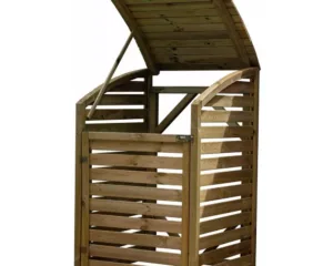 Mercia Pressure Treated Wooden Single Bin Store