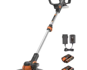 Worx 30cm Cordless Grass Trimmer with 2 Batteries - 20V