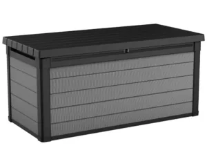 Keter Premier 570L Outdoor Garden Storage Box - Grey