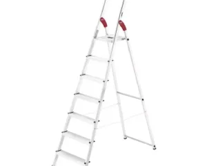 Hailo L60 7 Tread Aluminium Safety Step Ladder