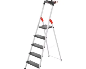 Hailo 5 Tread Aluminium Safety Step Ladder