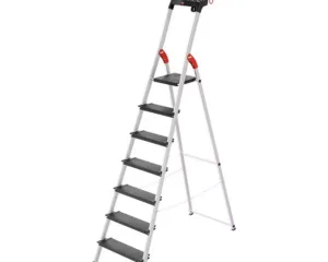 Hailo 7 Tread Aluminium Safety Ladder