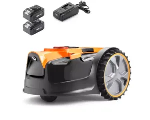 LawnMaster OcuMow16 Robotic Lawnmower with 2 batteries