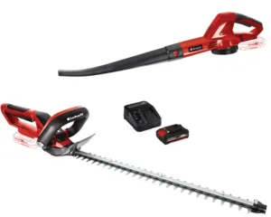 Einhell Cordless Leaf Blower and Hedge Trimmer Kit