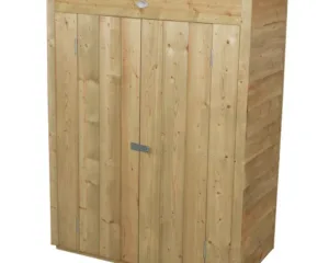 Forest 600L Wood Effect Pent Garden Store