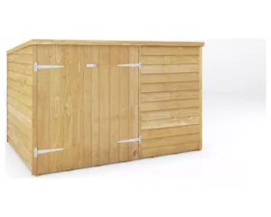 Mercia Wooden 4 x 6ft Overlap Pent Bike Store