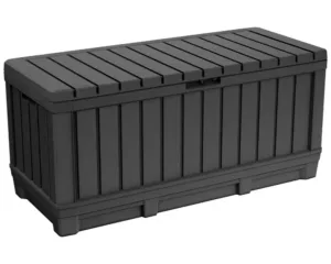 Keter Kentwood 350L Outdoor Garden Storage Box - Grey