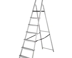 Werner 7 Tread High Handrail Step Ladder