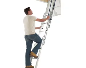 Werner 3 Section Easy Stow Loft Ladder